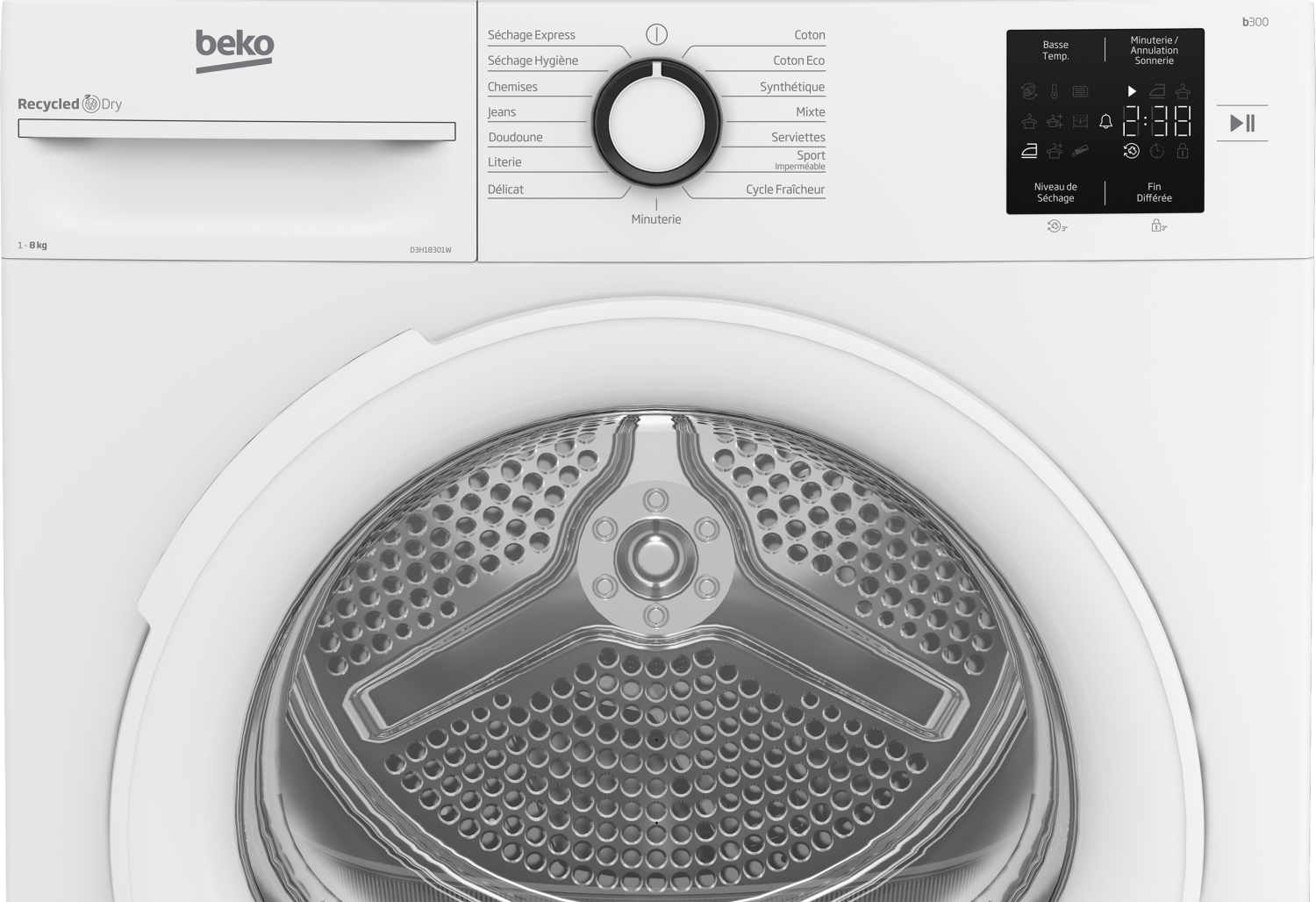 Sèchelinge D3H18301W Beko — free download