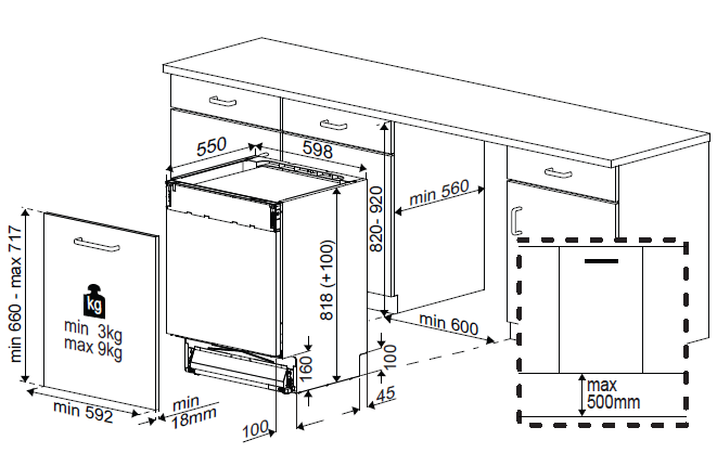 Filtre Complet D'Origine Beko 1740800700 - Filtre Lave-Vaisselle Authentique Pour Un Nettoyage Optimal