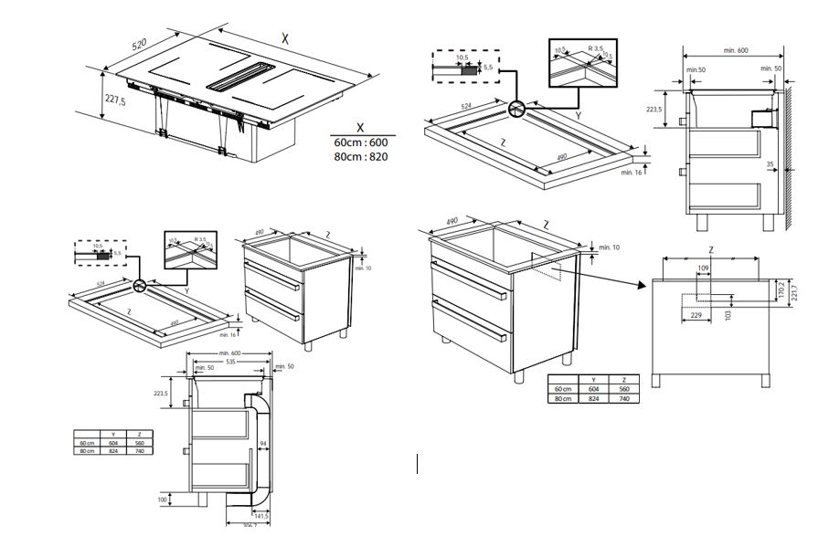 Table de cuisson encastrable HIXI84700UF Beko — free download