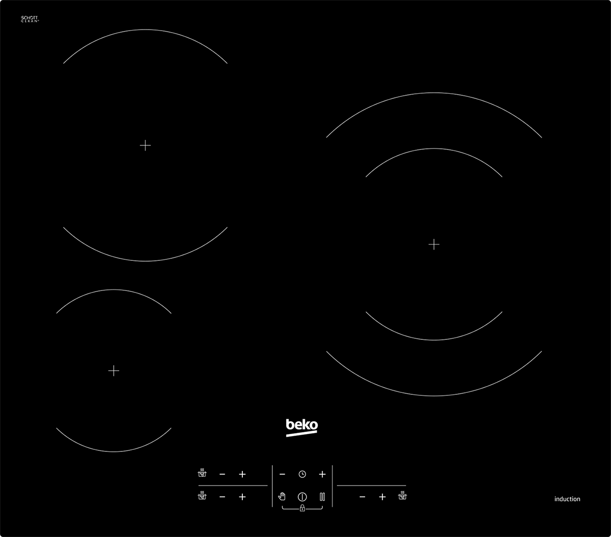 Table Induction Beko Hiis63205