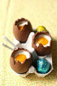 DIY recettes Pâques - Chocolats maison - Oeufs de Pâques au 2 chocolats