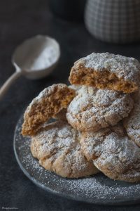 Recettes sucrées sans farine - gâteau sans farine - Biscuits craquants au potiron