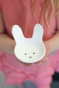 Activité enfants - Porte bijoux ou porte clés lapin