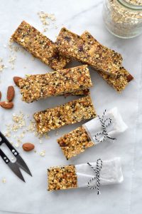 Recettes sucrées sans farine - gâteau sans farine - Barre granola aux céréales
