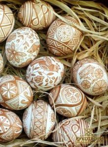 Activité tutoriel - Oeufs traditionnels motifs Pisanki