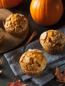 Recettes sucrées sans farine - gâteau sans farine - Muffins au potiron