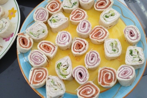 wrap buffet aperitif