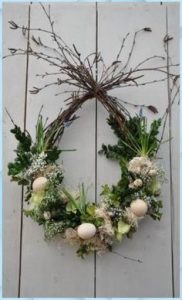 Acitivité Pâques - DIY Couronne de Pâques Champêtre
