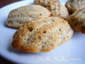 Recettes sucrées sans farine - gâteau sans farine - Madeleines noisettes amandes