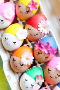 Activité tutoriel - Des oeufs colorés et originaux