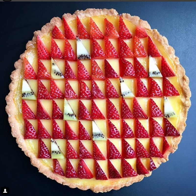 deco de tarte fruit design