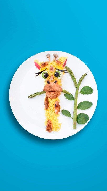 assiette rigolote pour faire manger legumes aux enfants