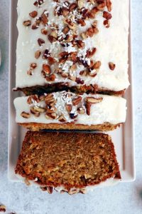 Recettes sucrées sans farine - gâteau sans farine - Carrot cake- Gâteau aux carottes