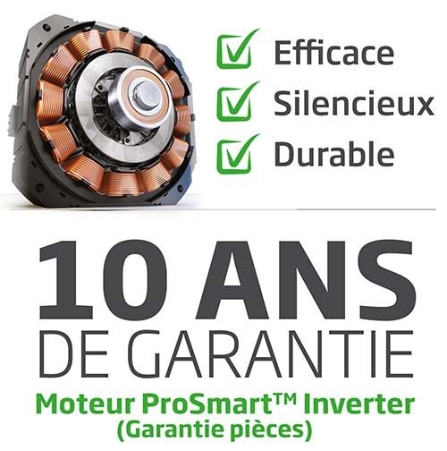 moteur garantie 10 ans