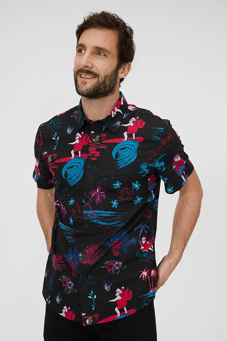 chemise de noël cool et pas cher