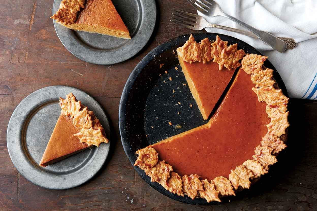 tarte avec jolis bords travaillés