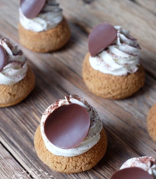 recette choux parfumes au cafe
