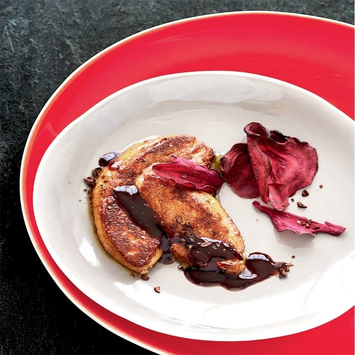recette foie gras originale et facile avec du cafe