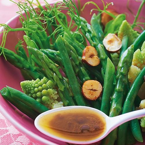 entree facile et originale avec-vinaigrette-au-cafe