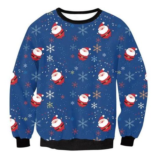 sweat de noel pas cher bleu Cdiscount