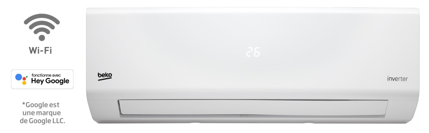  Climatiseur fixe mono-split BEHPH240-241 Beko