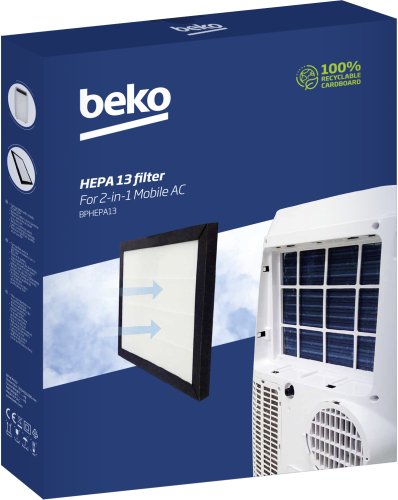  Filtre climatiseur 2-en-1 BPHEPA13 Beko