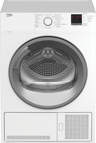  Sèche-linge DBBU8112GA0WS Beko