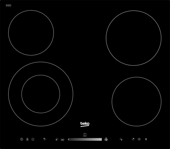  Table de cuisson encastrable HIC64502T Beko