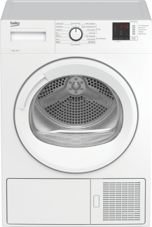  Sèche-linge pompe à chaleur DSBU8414GA0WW Beko