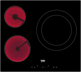  Table de cuisson encastrable HIC63402T Beko