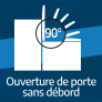  Congélateur Ouverture de porte sans débord