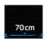 Plaque induction 70 cm Plaque induction 70 cm