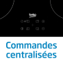  Plaque induction Commandes centralisées