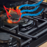  Table de cuisson encastrable Sécurité thermocouple