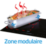  Plaque induction Zone modulaire