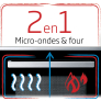  Four compact encastrable Combi-Micro-ondes