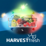  Réfrigérateur congélateur encastrable Technologie HarvestFresh