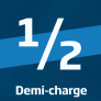  Lave-vaisselle intégrable Demi-charge