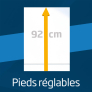 Lave-vaisselle intégrable Pieds réglables 92cm Lave-vaisselle intégrable Pieds réglables 92cm