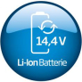 Aspirateur balai 2-en-1 Puissance 14,4 Volts Aspirateur balai 2-en-1 Puissance 14,4 Volts