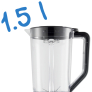 Préparation culinaire Bol gradué de 1,5 l Préparation culinaire Bol gradué de 1,5 l