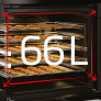 Cuisinière Volume utile 66L Cuisinière Volume utile 66L