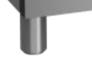  Cuisinière Pieds ajustables