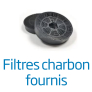  Hotte Filtres charbon fournis