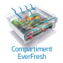  Réfrigerateur Compartiment Everfresh+®