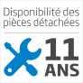 Réfrigerateur Pièces détachées disponibles pendant 11 ans Réfrigerateur Pièces détachées disponibles pendant 11 ans