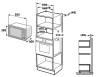  Micro-ondes et grill encastrable BMGB25333X Beko