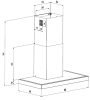  Hotte HCB91731BXH Beko