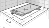  Table de cuisson encastrable HDCG32220FX Beko
