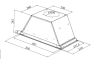  Hotte HNU51630SH Beko